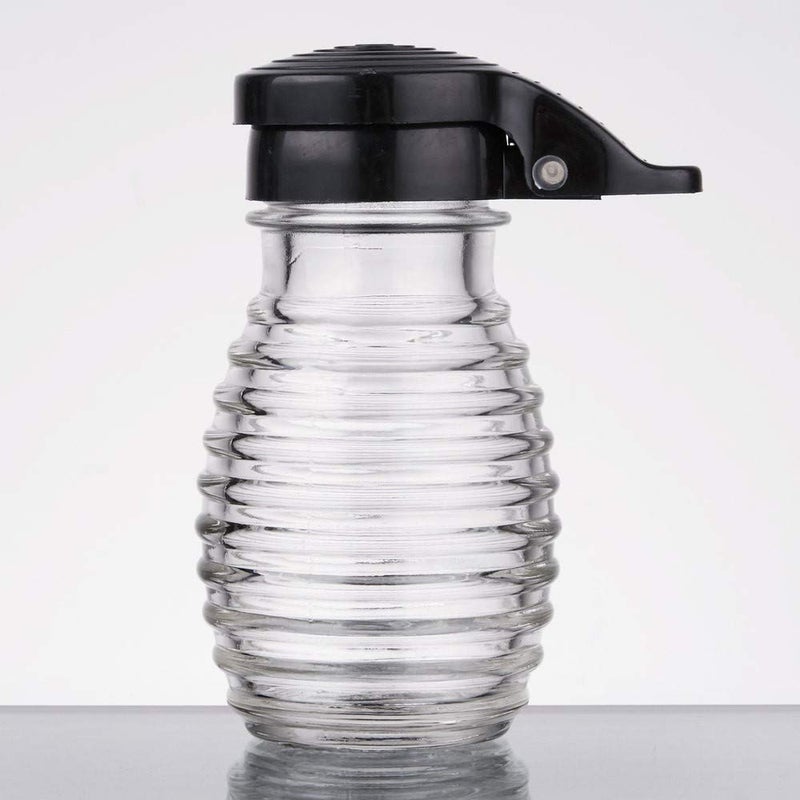 Tablecraft Moisture Proof Beehive Salt And Pepper Shakers | Black And White Hinged Flip Top | No Spill | No Clog | 2 OZ Set Of 2 - Image 5